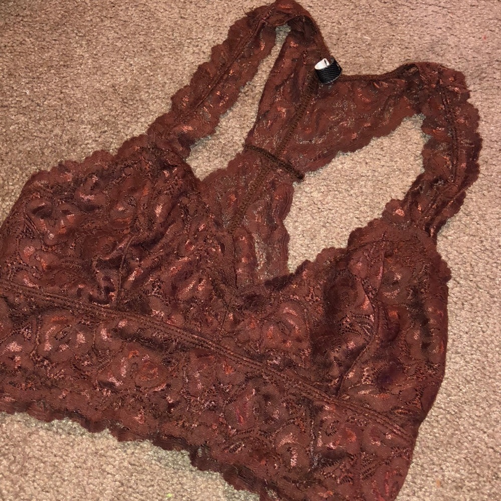 Brown bralette